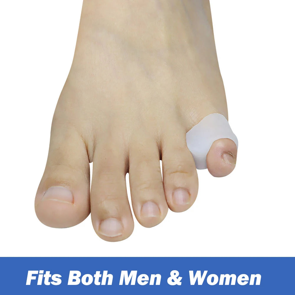 2Pcs/Pair Tailor's Bunion Pads Soft Gel Bunionette Cushions for Pain Relief