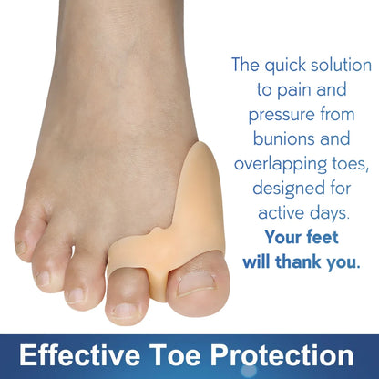 2Pcs Gel Upgraded Bunion Cushions Protectors, Bunion Pad